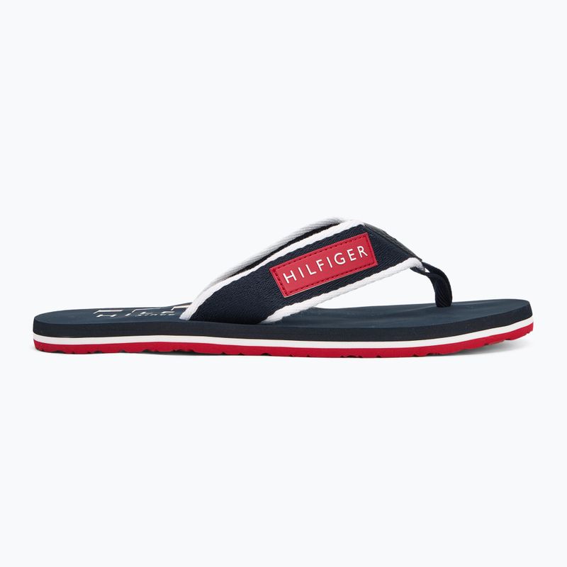 Pánské žabky Tommy Hilfiger Patch Beach Sandal desert sky 2