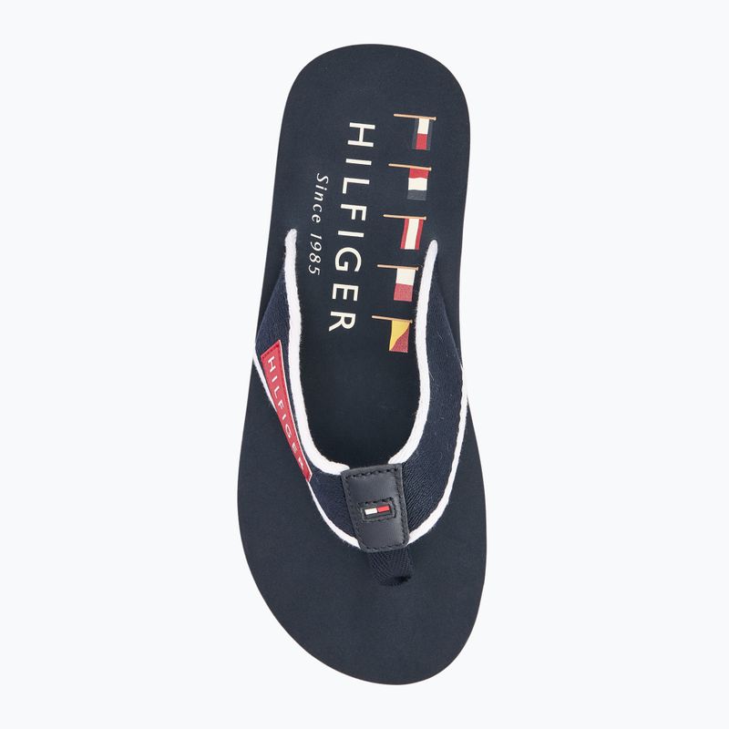 Pánské žabky Tommy Hilfiger Patch Beach Sandal desert sky 5
