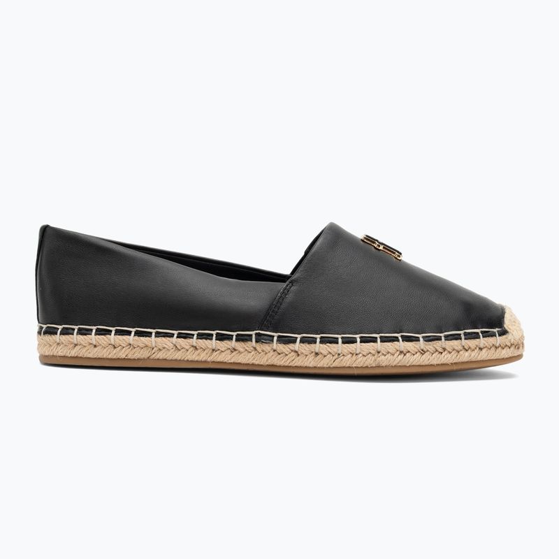 Dámské boty Tommy Hilfiger Th Logo Leather black 2
