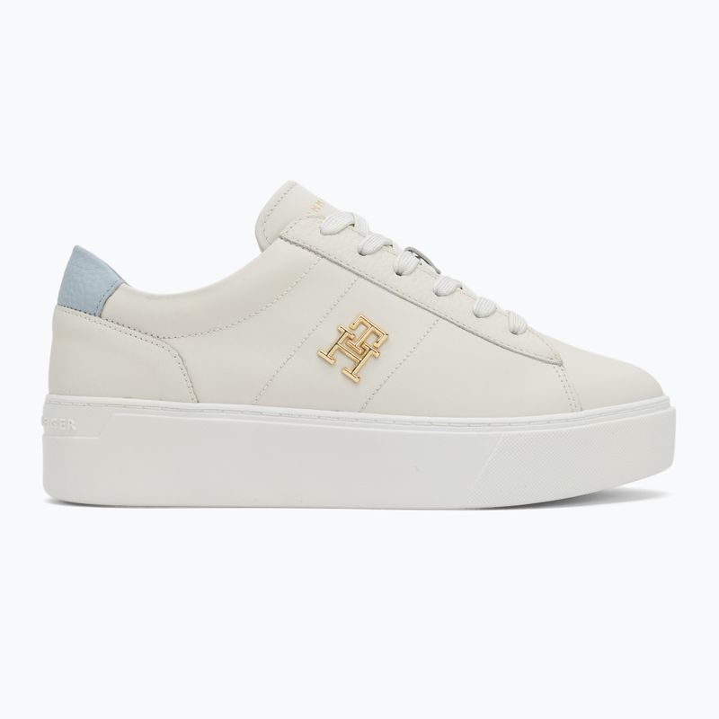 Dámské boty Tommy Hilfiger Platform Court ecru/breezy blue 2