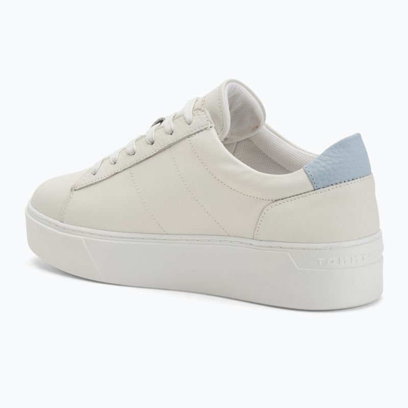 Dámské boty Tommy Hilfiger Platform Court ecru/breezy blue 3