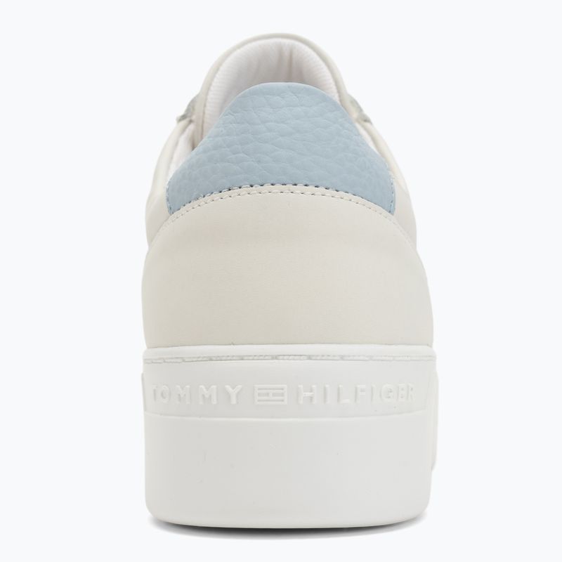 Dámské boty Tommy Hilfiger Platform Court ecru/breezy blue 6