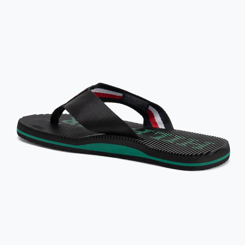 Pánské žabky  Tommy Hilfiger Massage Beach Sandal black 3
