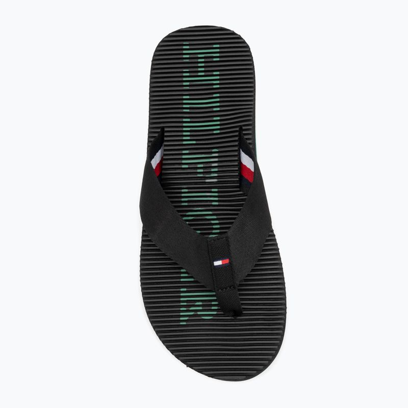 Pánské žabky  Tommy Hilfiger Massage Beach Sandal black 5