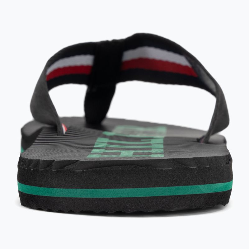 Pánské žabky  Tommy Hilfiger Massage Beach Sandal black 6