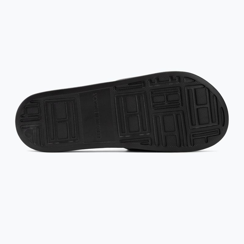 Pánské nazouváky  Tommy Hilfiger Flags Pool Slide black 4