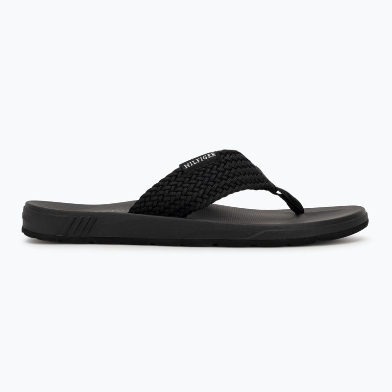 Pánské žabky  Tommy Hilfiger Molded Web Beach Sandal black 2