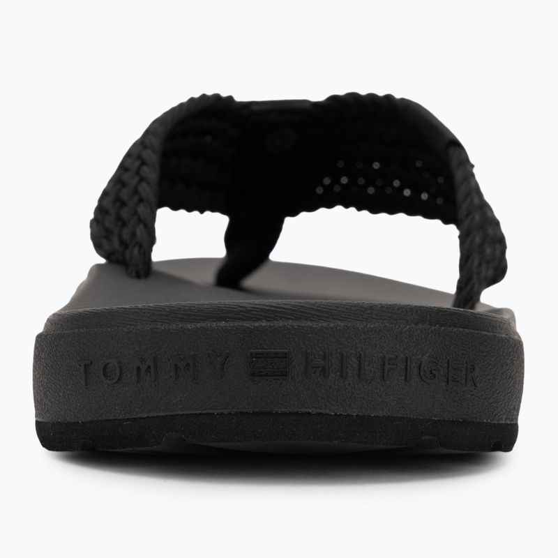 Pánské žabky  Tommy Hilfiger Molded Web Beach Sandal black 6