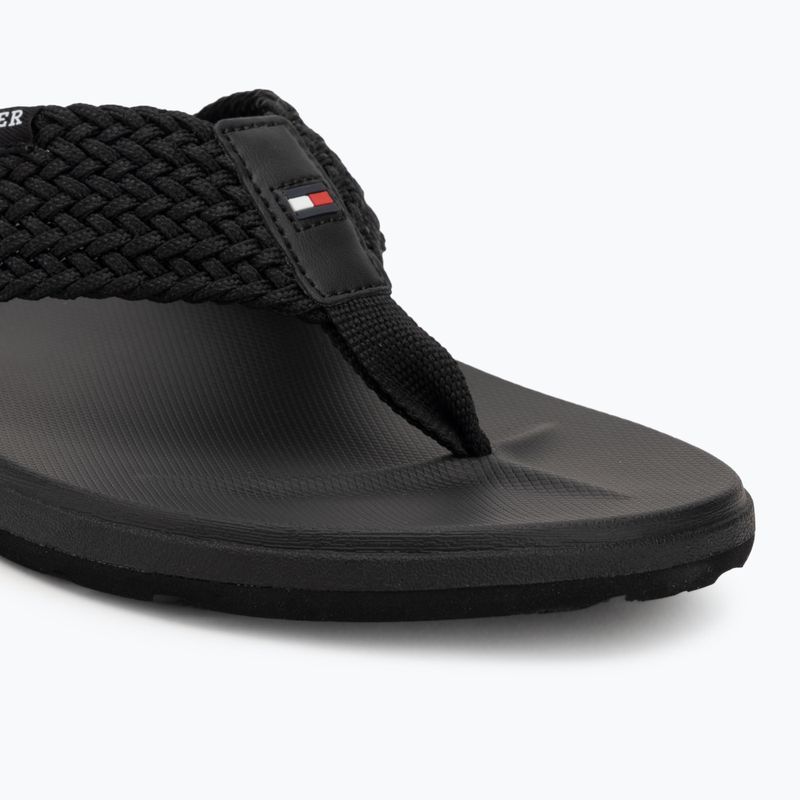 Pánské žabky  Tommy Hilfiger Molded Web Beach Sandal black 7