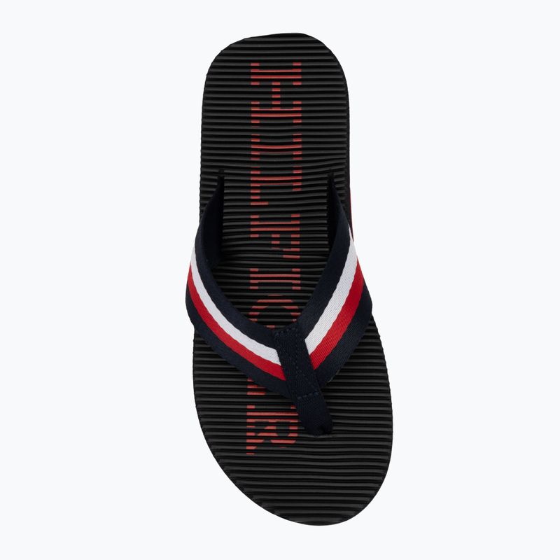 Pánské žabky  Tommy Hilfiger Massage Beach Sandal desert sky 5
