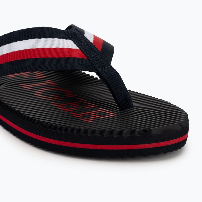 Pánské žabky  Tommy Hilfiger Massage Beach Sandal desert sky 7