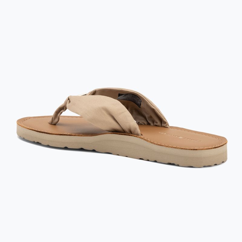 Dámské žabky Tommy Hilfiger Elevated Beach Sandal horseradish 3