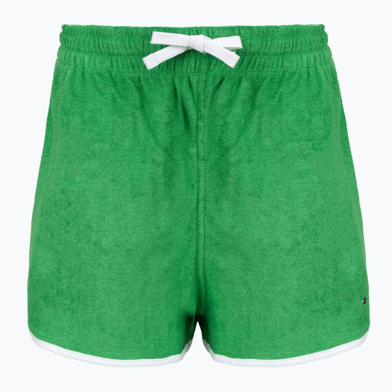 Dámské šortky  Tommy Hilfiger Terry Shorts radiant green