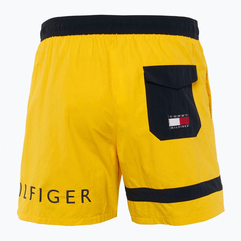 Pánské plavecké šortky Tommy Hilfiger Medium Drawstring marigold yellow 2