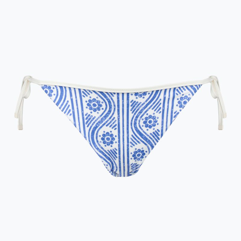 Spodní díl plavek Tommy Hilfiger Cheeky String Side Tie Print floral stripe blue spell