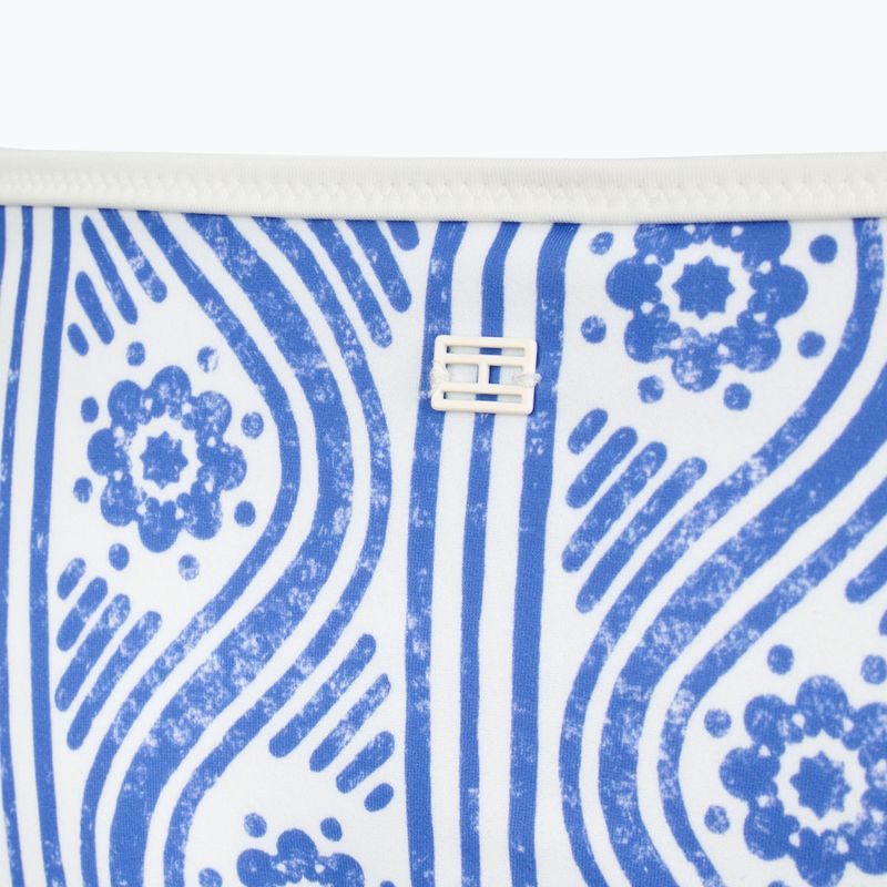 Spodní díl plavek Tommy Hilfiger Cheeky String Side Tie Print floral stripe blue spell 3