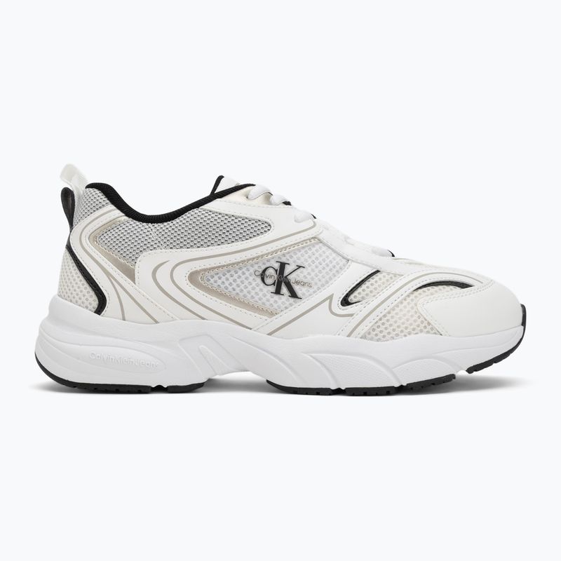 Dámské boty Calvin KleinYW0YW01807 Retro Tennis Mesh Ml bright white/black 2