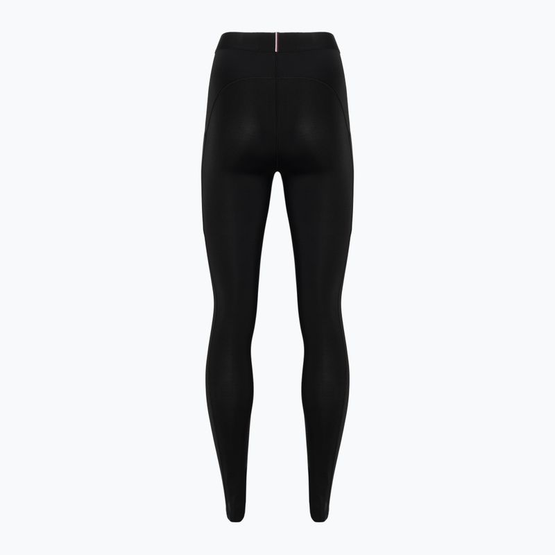 Dámské tréninkové legíny Tommy Hilfiger Hw Branded Tape Full Length černé 6