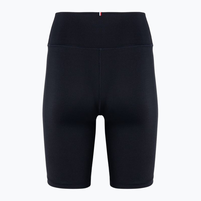 Dámské tréninkové šortky Tommy Hilfiger Rw Fitted Core Short modré 6