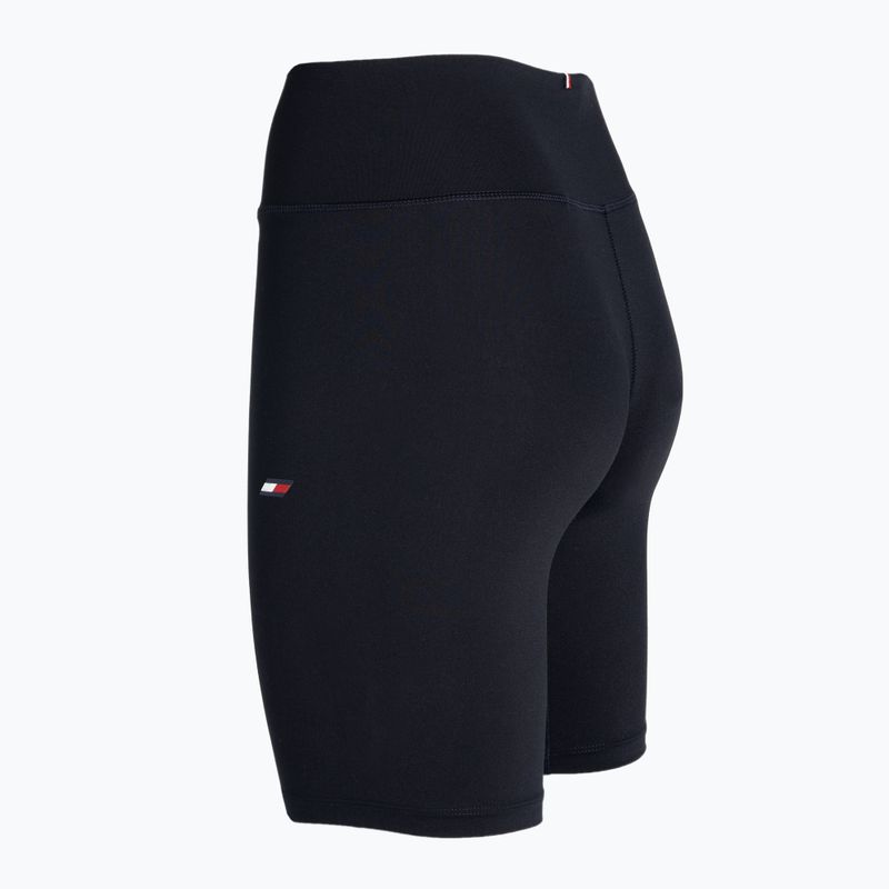 Dámské tréninkové šortky Tommy Hilfiger Rw Fitted Core Short modré 7
