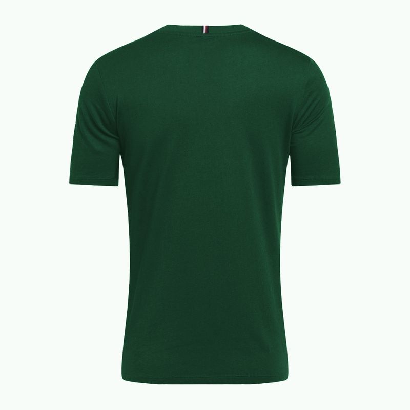 Tommy Hilfiger dámské tréninkové tričko Regular Th Monogram green 6