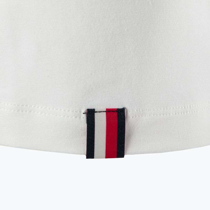 Pánská tréninková košile Tommy Hilfiger Colorblocked Mix Media S/S bílá 7
