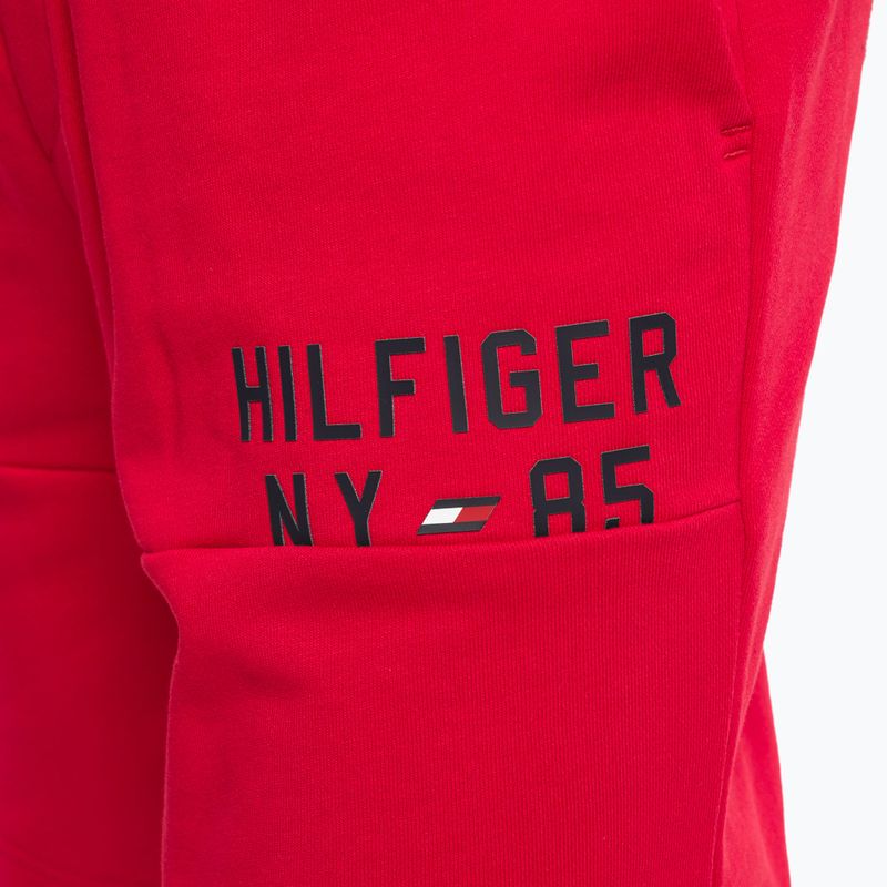 Pánská mikina Tommy Hilfiger Graphic Sweatshort červená 4