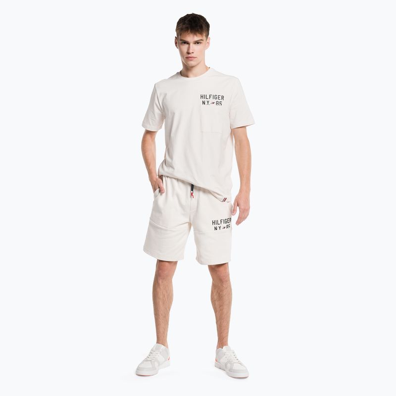 Pánské tričko Tommy Hilfiger Graphic Tee beige 2