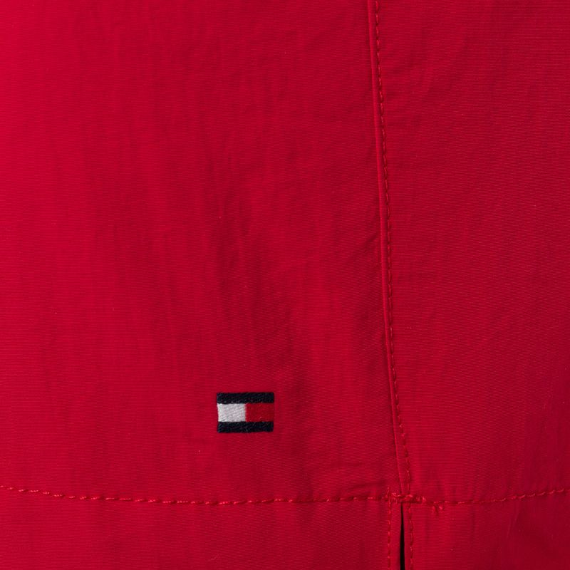Pánské plavecké šortky Tommy Hilfiger Medium Drawstring červené 4
