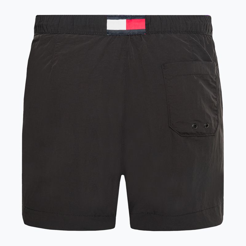 Pánské plavecké šortky Tommy Hilfiger Medium Drawstring black 2
