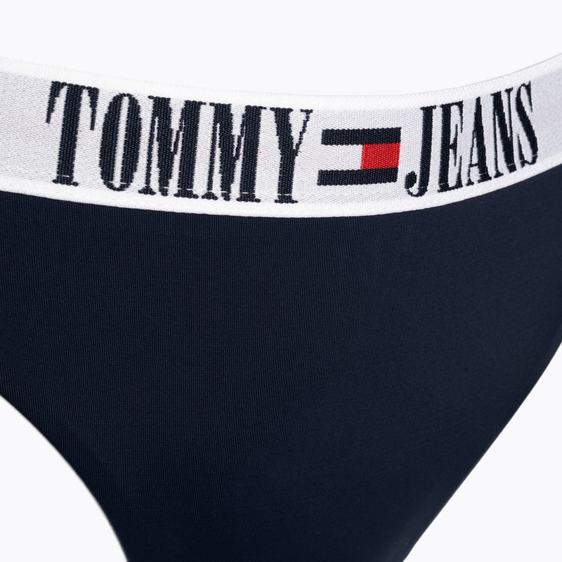 Tommy Hilfiger Brazilský modrý spodní díl plavek 3