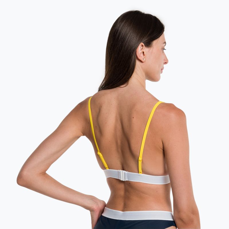 Tommy Hilfiger Triangle Rp žlutý horní díl plavek 6
