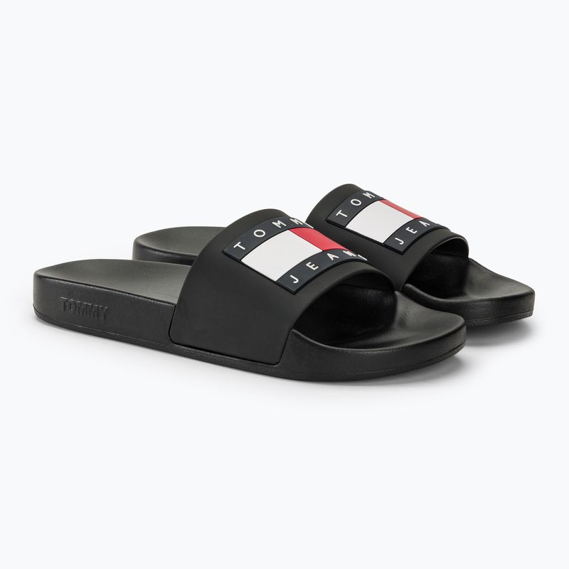 Pánské nazouváky   Tommy Jeans Pool Slide Ess black 4