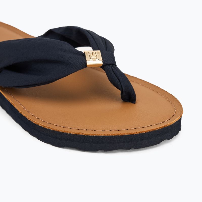 Dámské žabky Tommy Hilfiger Elevated Beach Sandal space blue 7