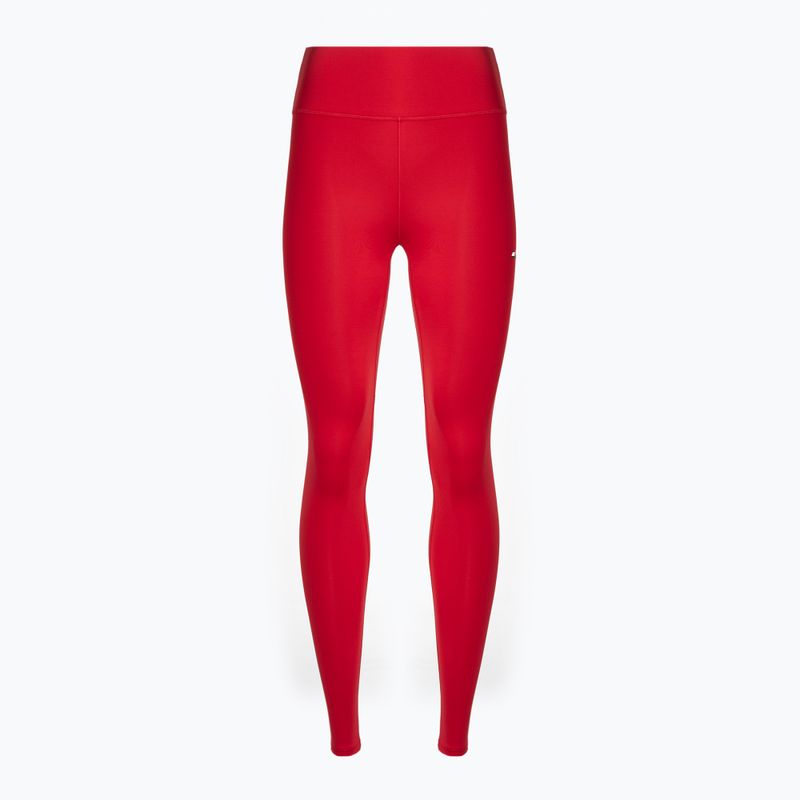 Dámské tréninkové legíny Tommy Hilfiger Essentials Rw Full Length červené 5