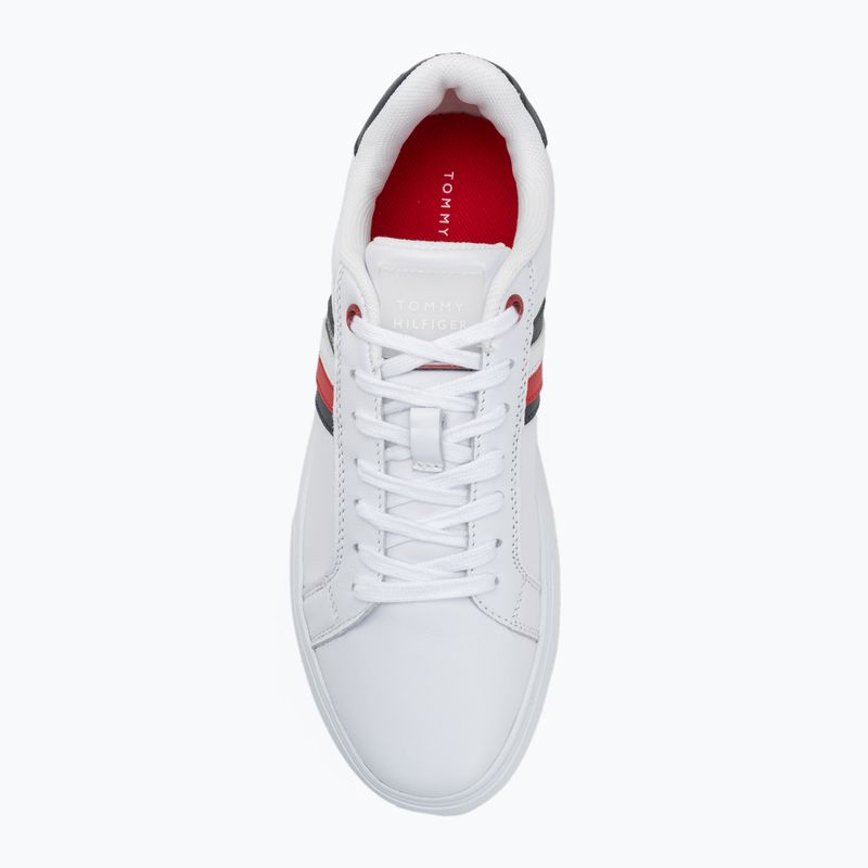 Pánské boty Tommy Hilfiger Essential Leather Cupsole white 5