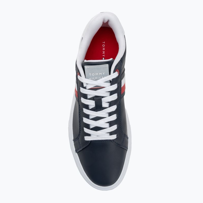 Pánské boty Tommy Hilfiger Essential Leather Cupsole desert sky 5