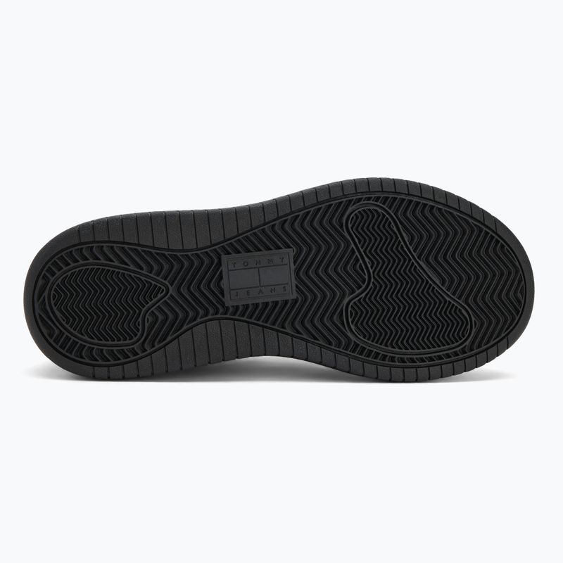 Dámské tenisky Tommy Jeans Retro Basket Flatform Ess triple black 4