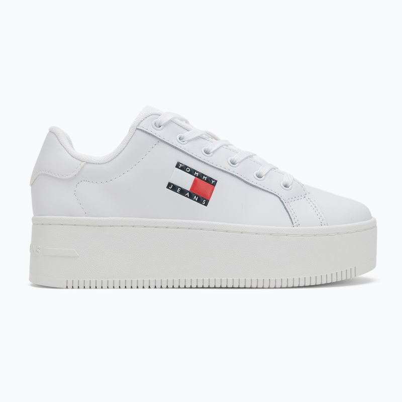 Dámské boty Tommy Jeans Tjw Flatform Cupsole Ess white 2