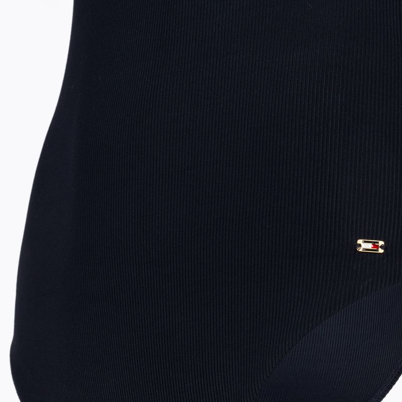 Dámské jednodílné plavky Tommy Hilfiger Triangle Ohne Piece Rp dessert skye 3