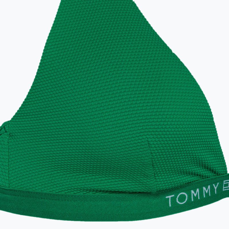 Horní díl plavek  Tommy Hilfiger Triangle Fixed Rp olympic green 3