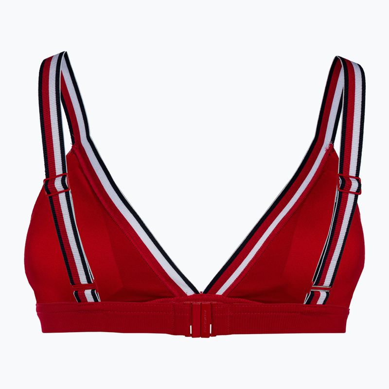 Horní díl plavek  Tommy Hilfiger Triangle Rp primary red 2