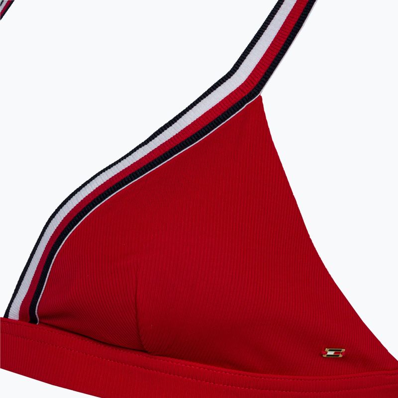 Horní díl plavek  Tommy Hilfiger Triangle Rp primary red 3