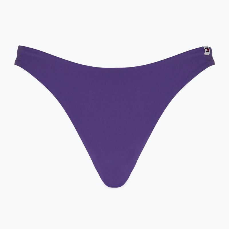 Spodní díl plavek Tommy Jeans High Leg Cheeky Bikini quantum purple
