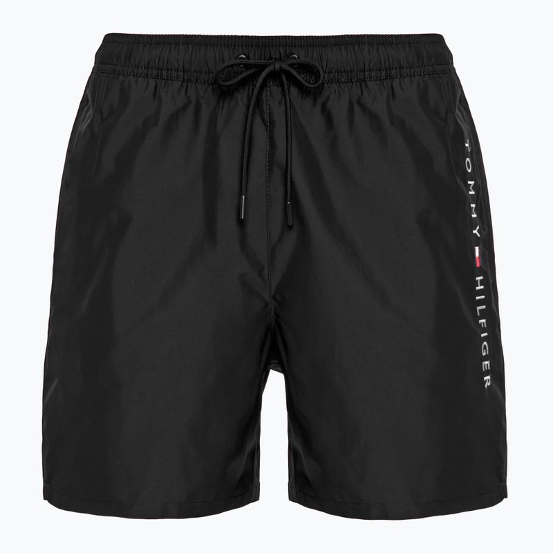 Pánské plavecké šortky Tommy Hilfiger Medium Drawstring black