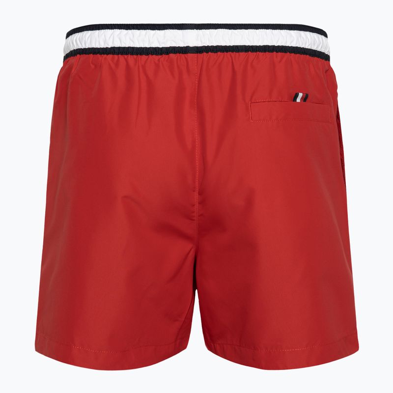 Pánské plavecké šortky  Tommy Hilfiger Medium Drawstring primary red 2