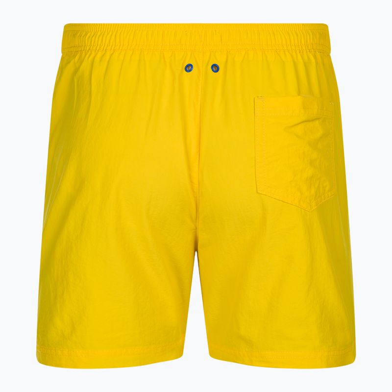 Pánské plavecké šortky  Tommy Jeans SF Medium Drawstring Side Tape vivid yellow 2