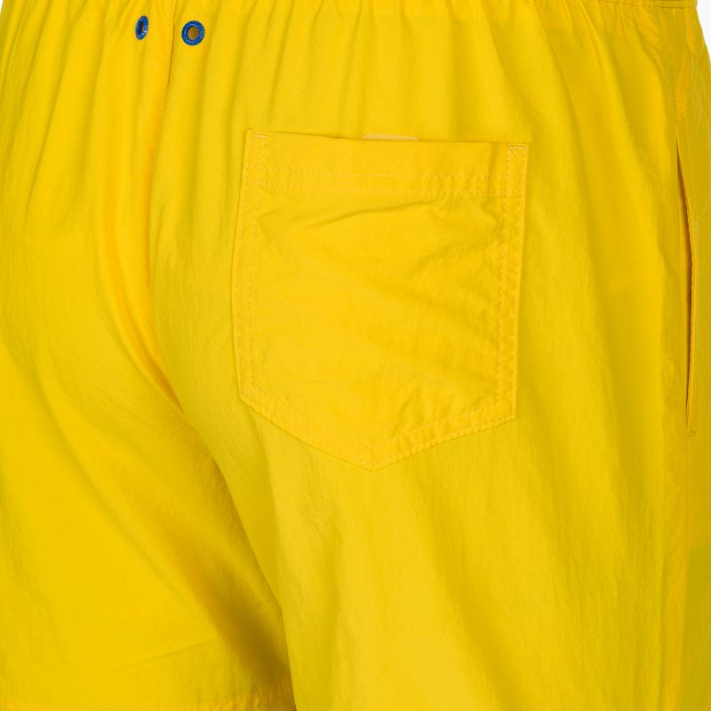 Pánské plavecké šortky  Tommy Jeans SF Medium Drawstring Side Tape vivid yellow 4