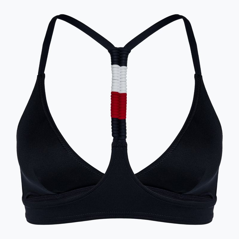 Horní díl plavek  Tommy Hilfiger Racerback Triangle Rp desert sky 2