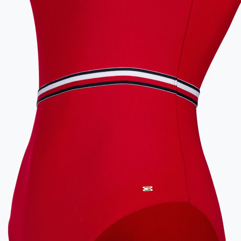 Dámské jednodílné plavky Tommy Hilfiger Square Neck One Piece primary red 3